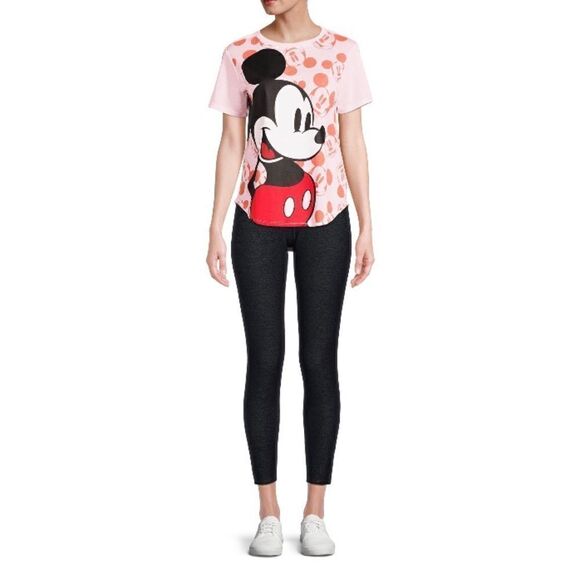 Women’s Disney Mickey Mouse Graphic Short Sleeve Lightweight T-Shirt Size XXL - Picture 4 of 7